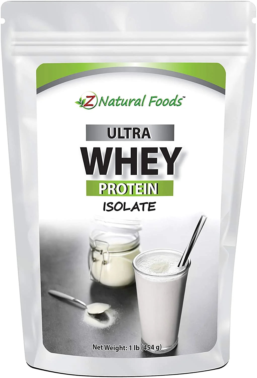 Whey Protein Powder Isolate, Unsweetened Protein Powder Enriched with Vital Proteins for Weight Loss, 100% Pure, Gluten Free, Non GMO, Kosher, 1 Lb